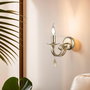 Opviq Castro - 52-19 Lámpara de pared de metal color antigüedad